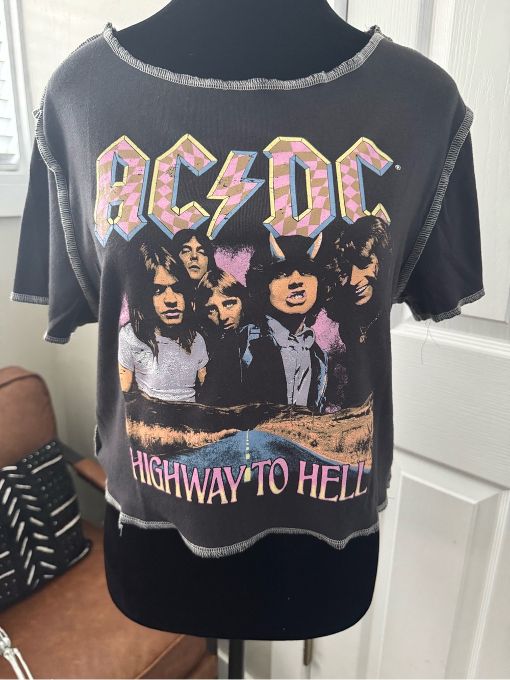 AC/DC Highway to Hell' Graphic Tee - Black